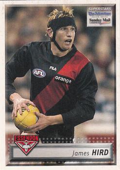 2003 Select The Advertiser-Sunday Mail AFL #26 James Hird Front